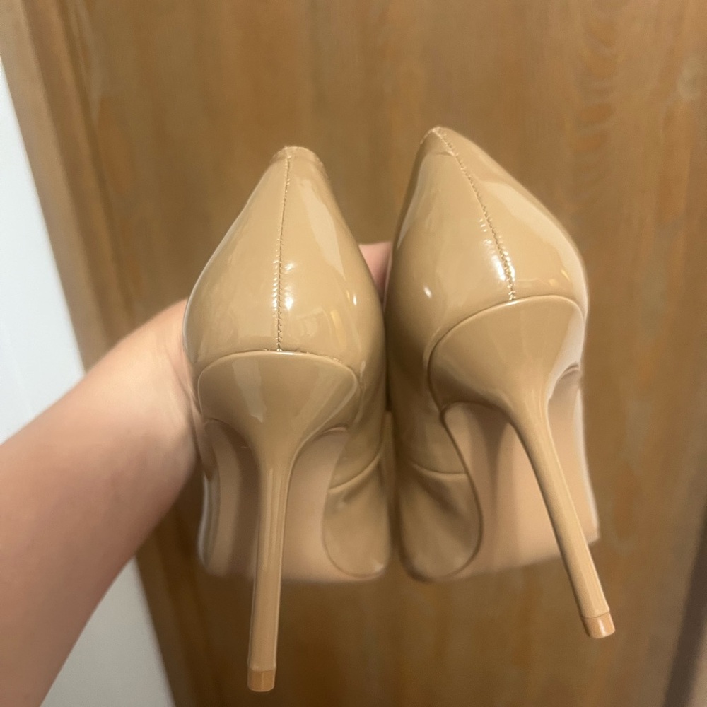 Mango Blush Patent Pointed-Toe Stiletto - Picture 13 of 15